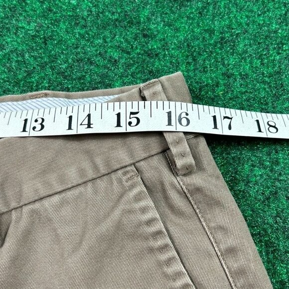 Peter Millar Flat Front‎ Brown Twill Pants Mens Size 34 MF15B84 - Picture 5 of 9